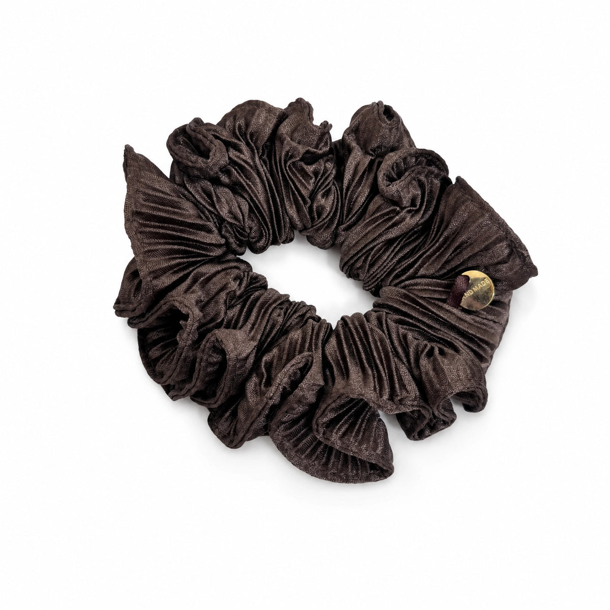 Autumn Polka Dot Ruffle Scrunchie Set