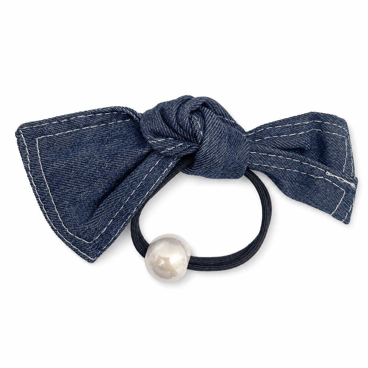Denim Ribbon Trio Set