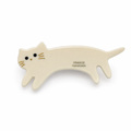Pastel Cat Hair Clip — Cream Ivory